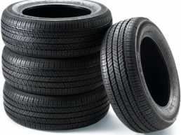 high quality used tires in japan stacked on each other